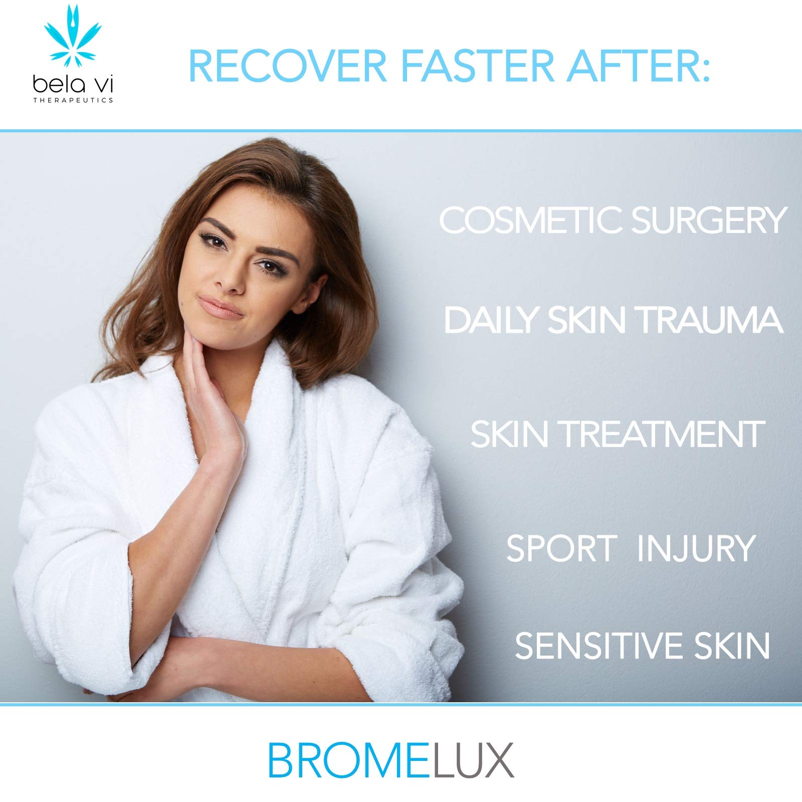 BROMELUX AntiBruising Supplement I Bromelain & Quercetin Complex
