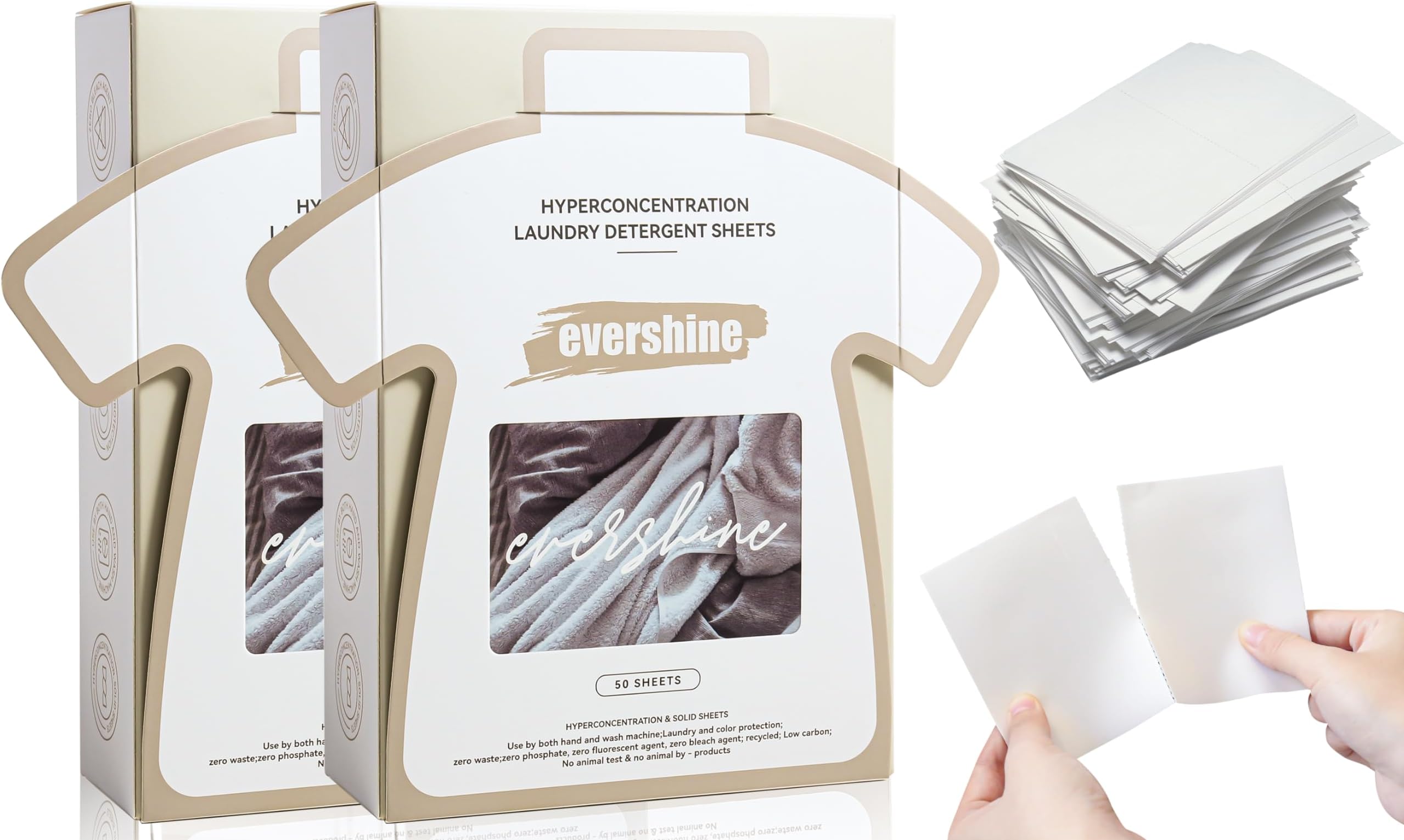 Fresh Linen Scent Laundry Detergent Sheets Up to 100