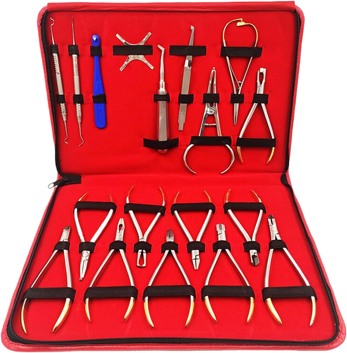 Professional Orthodontic Kit Light Wire Distal End Cutter Torque Bending Kim Band Removing Plier