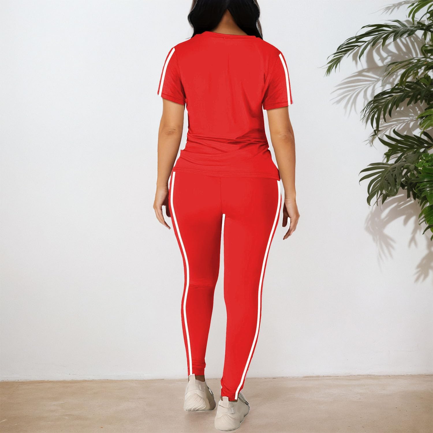 Nimsruc Two Piece Sets For Women Summer Casual Sweatsuits - Image 5