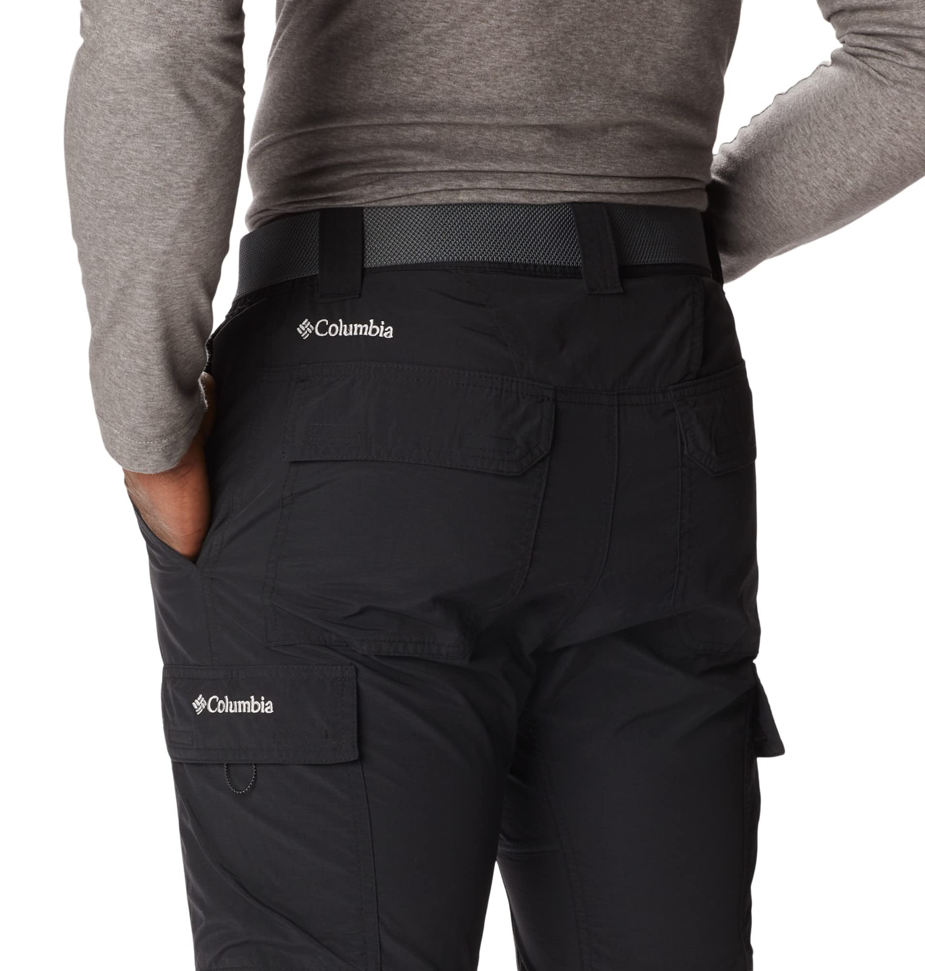 Columbia Silver Ridge II Pantalones de Senderismo Convertible, Hombre