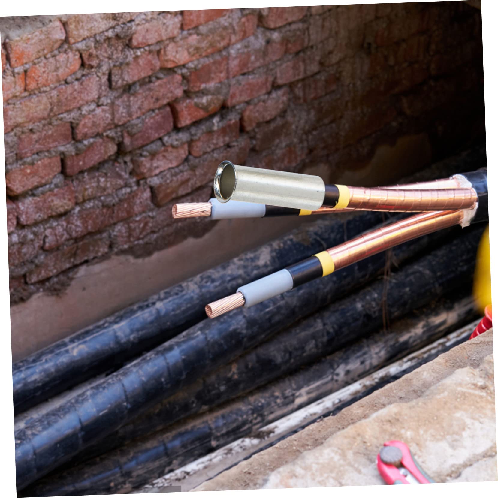 Cabilock 5 Sätze Kabelschuhe Unisolierte Quetschverbinder Für Kabel Crimpanschlüsse Aus Verzinntem Für Heimwerker Audioprojekte Einfache Installation Hohe Zugfestigkeit 600 Stück * 5