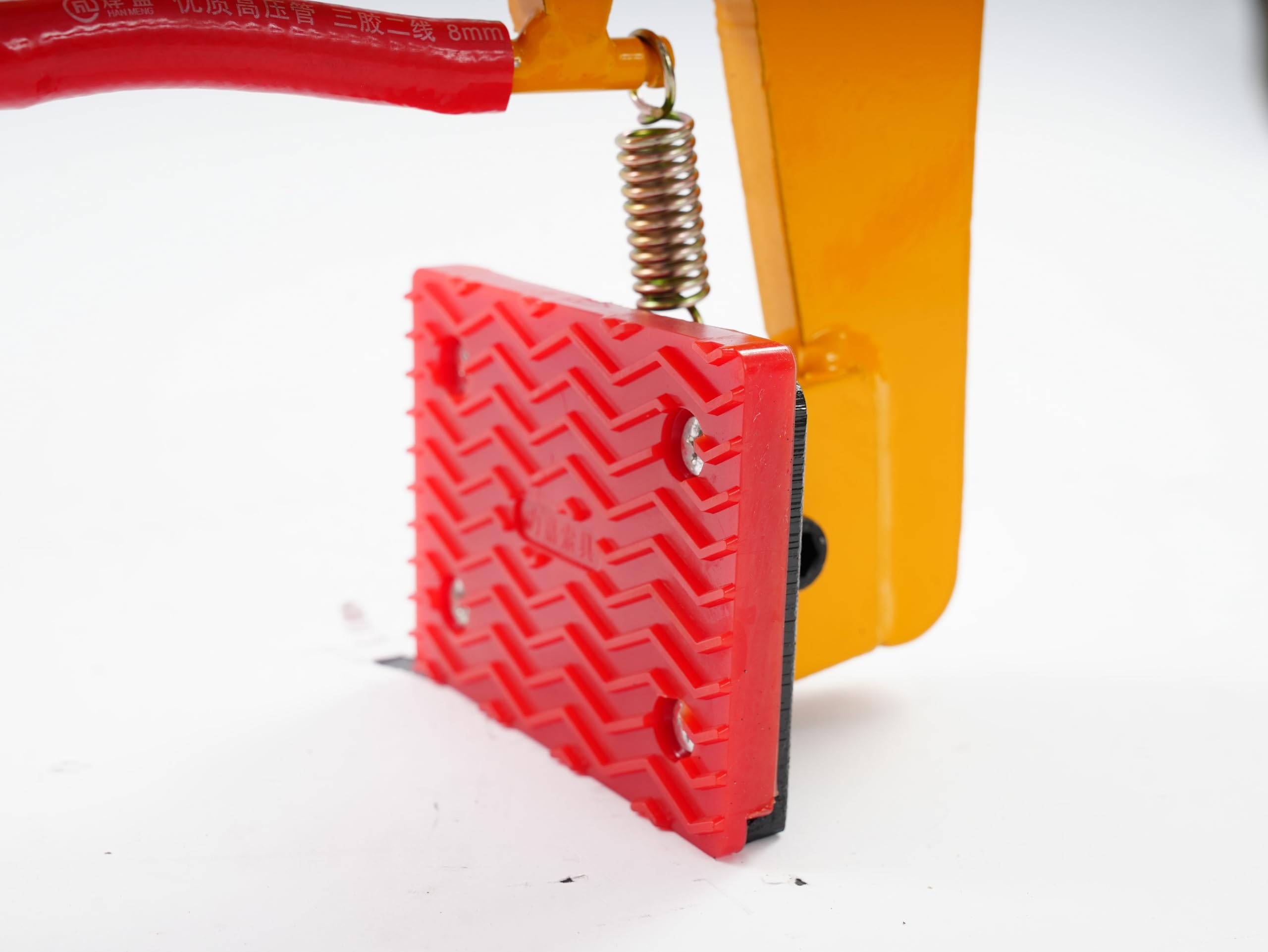 Supporto per mattoni da 280 kg, pinza da 8 – 30 cm, in gomma regolabile, morsetto per pietra in acciaio al manganese (280 kg-gancio/maniglia per il trasporto (6 – 8 – 10 pollici)