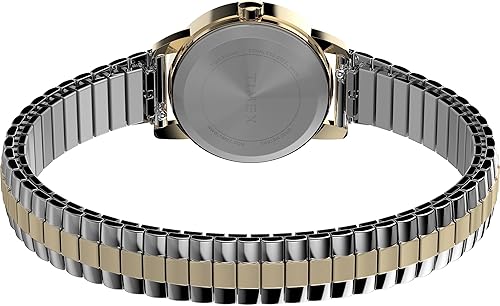 Miniatura 10 de Timex reloj pulsera para mujeres con malla extensible y lectura sencilla Bitono
