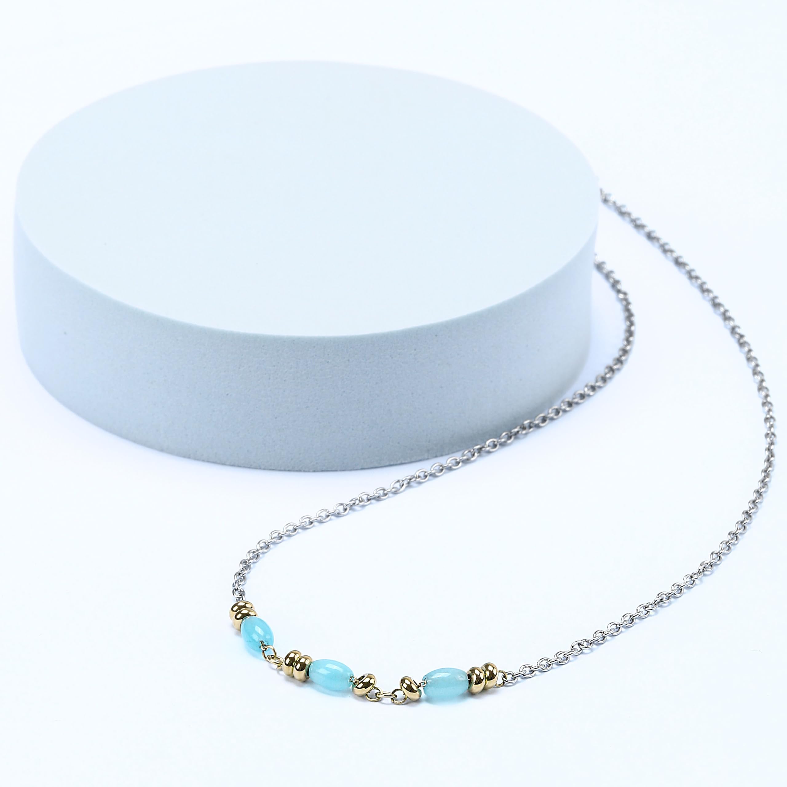 Morellato COLLANA DONNA IN ACCIAIO PERLE LUNGHEZZA 45CM COLLEZIONE SUMMER COLOURS