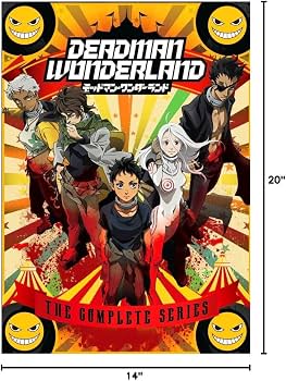Amazon.com: FranksMod 14x20 inch Deadman Wonderland Silk Poster