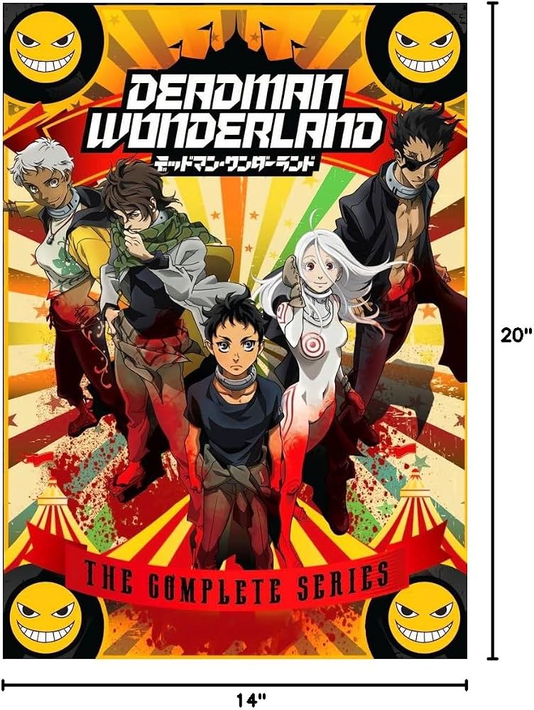 Amazon.com: FranksMod 14x20 inch Deadman Wonderland Silk Poster