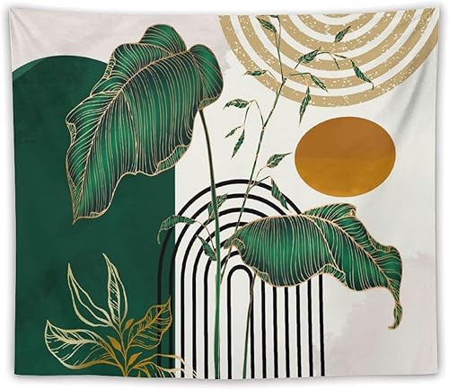 Miniatura 47 de Tapiz floral retro de los años 60 y 70, diseño hippie de primavera Groovy Flower Power Flower Boho para colgar en la pared, arte neutro para Hippie