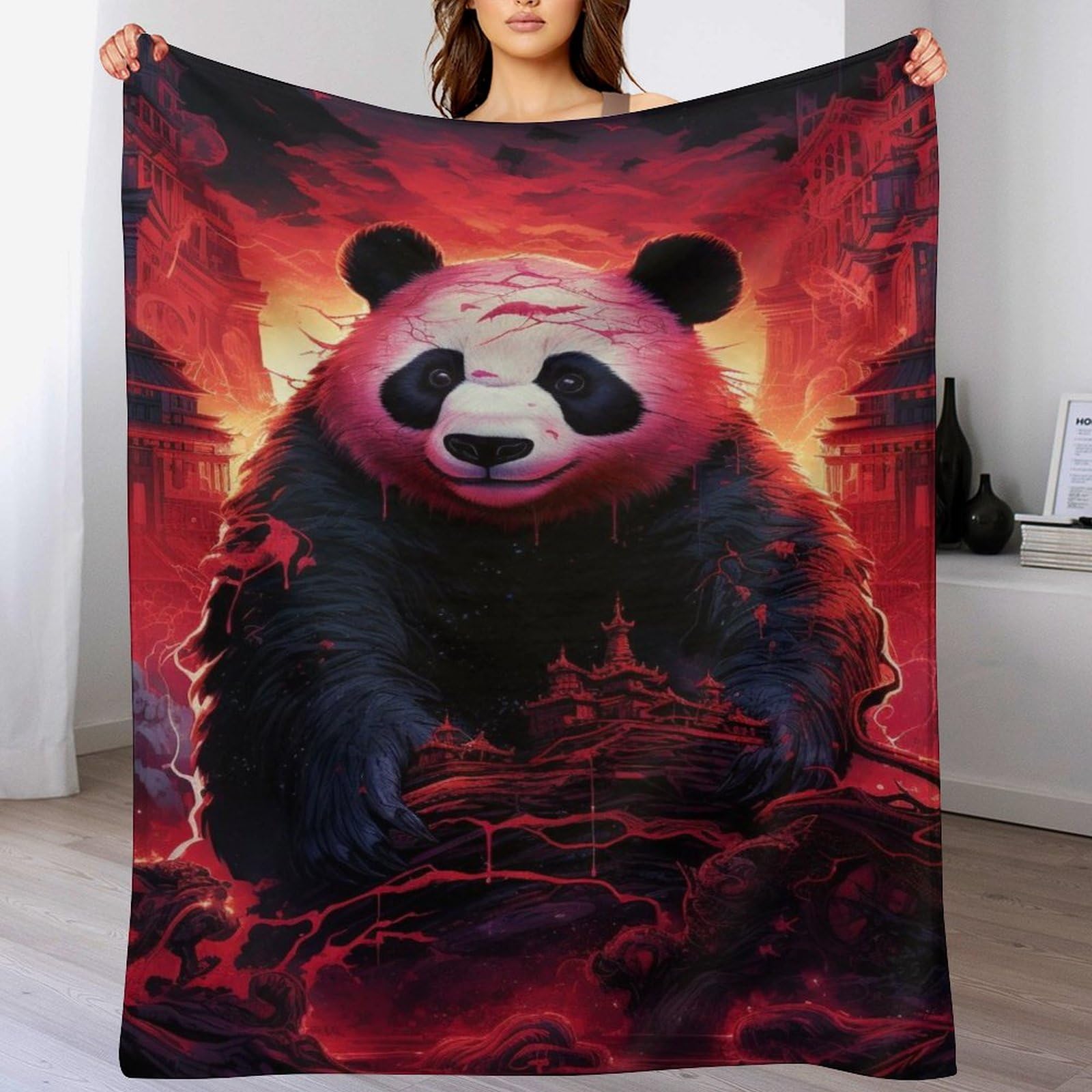 Manta de franela para sofá de cuatro estaciones suave y mullida de forro polar 150x200 cm