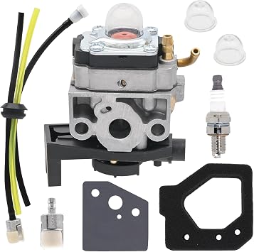 NIMTEK GX35 HHT35 Carburetor Rebuild Kit for Honda GX25 GX25N GX25NT FG110 FG110K1 HHT35S 4 Cycle Engine Trimmer Brushcutter Replaces 16100-Z0Z-034 16100-Z0H-815
