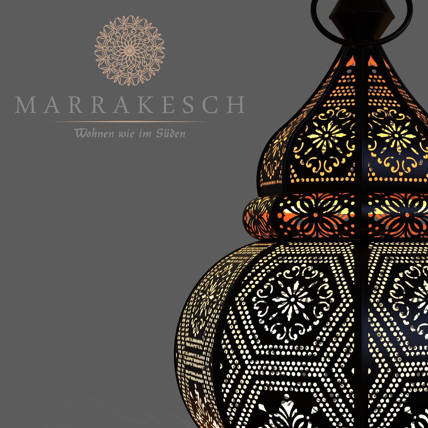 Zestaw 2 orientalnych latarni z metalu, maha w kolorze czarnym, 28 cm, orientalny marokański lampion ogrodowy, marokański, metalowy lampion do użytku na zewnątrz jako latarnia ogrodowa lub wewnątrz