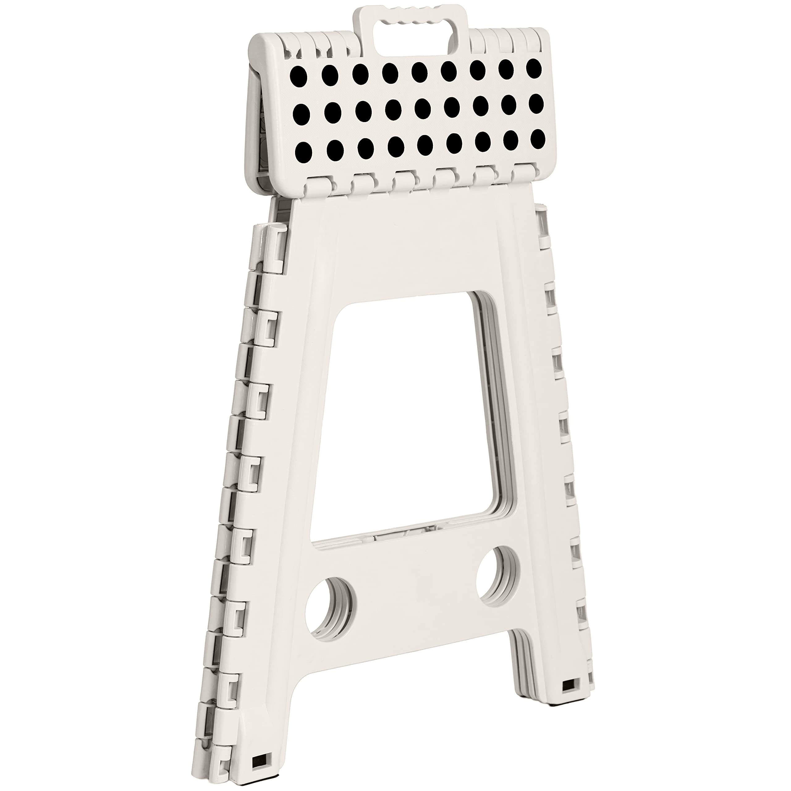 JEVX Sgabello pieghevole da cucina, 45 cm, sgabello da bagno, panca pieghevole alta