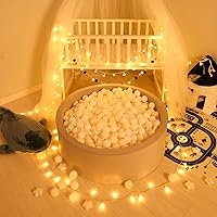 Vista 7 de GOGOSO Bolas para corral de bolas para niños pequeños plásticos accesorios a prueba de aplastamiento duraderos formas divertidas juguetes de baño