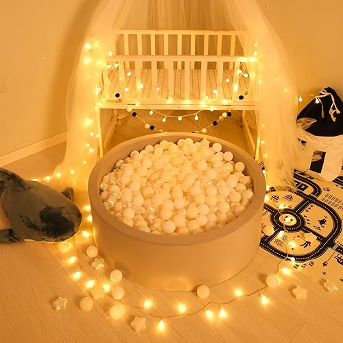 Miniatura 7 de GOGOSO Bolas para corral de bolas para niños pequeños plásticos accesorios a prueba de aplastamiento duraderos formas divertidas juguetes de baño