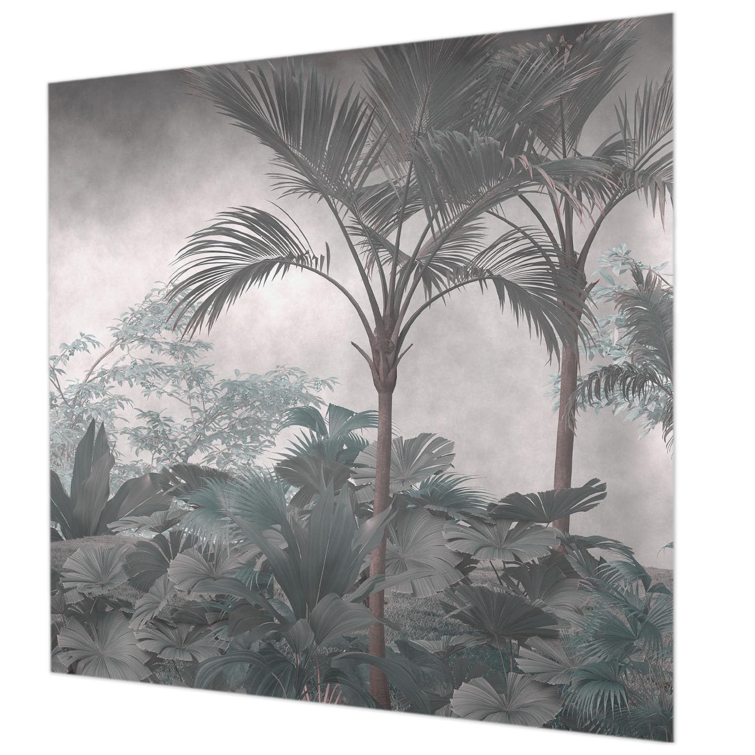 Papier peint intissé facile à poser et nettoyer 250x250 cm exotique