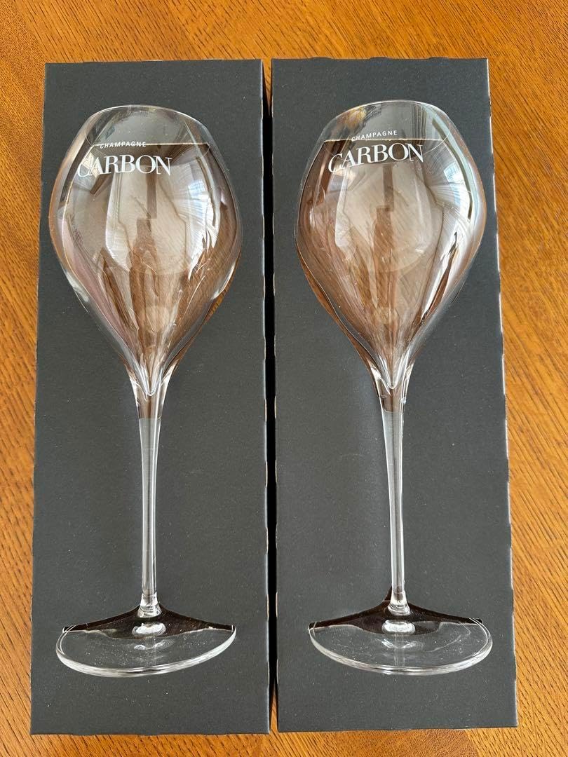 CARBON シャンパングラス 2個セット シャンパンカーボン ブリュット