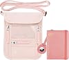 Travel Accessories Bundle: Neck Passport Holder & AirTag Passport Holder and Vaccine Card Holder Combo