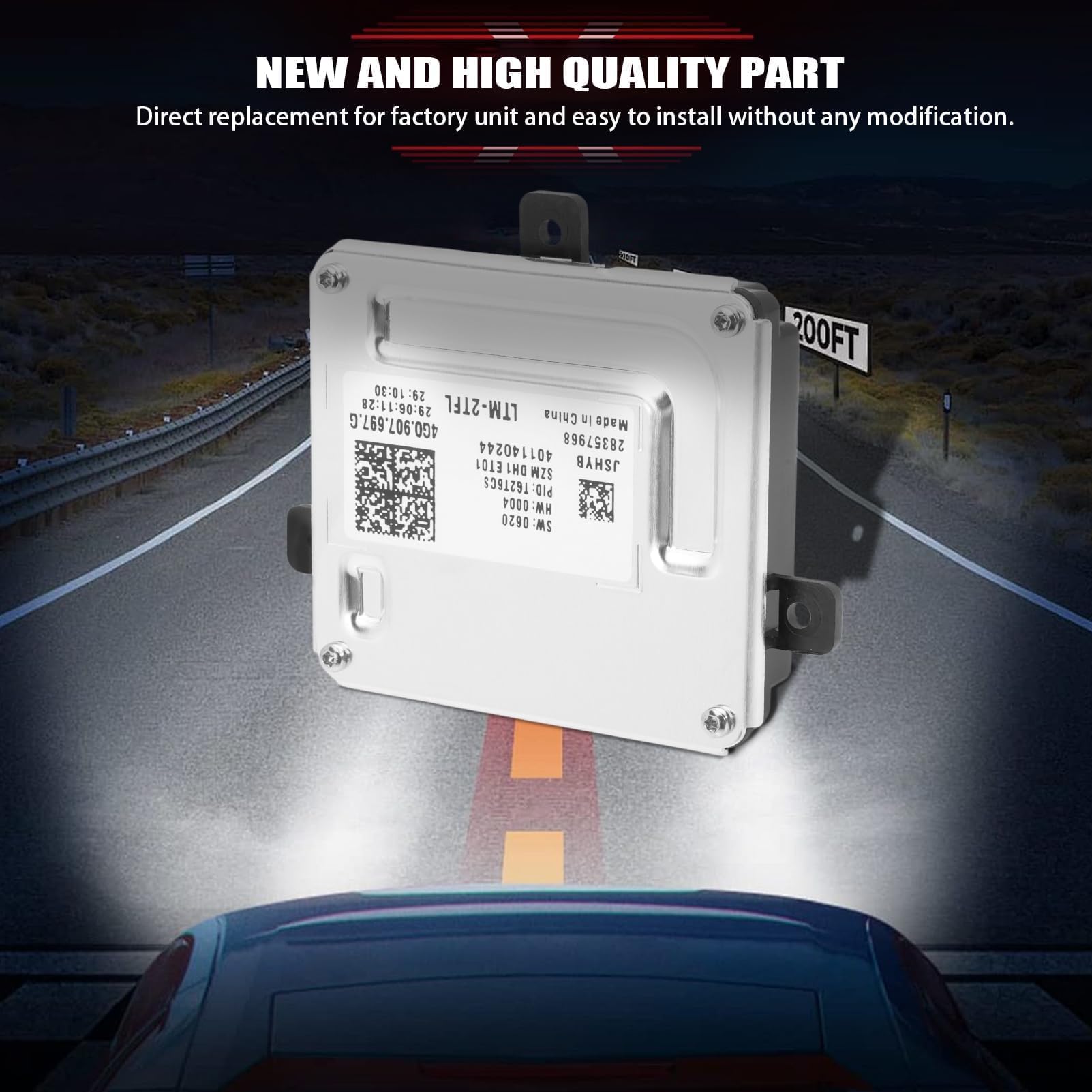 Module DRL de module LED de feux diurnes Alltrack 2017 4G0907697G Module DRL de module LED de feux diurnes Alltrack 2017 4G0907697G