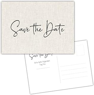 Eummel 50 save the date Karten Geburtstag Save the Date Postkarten Save the date Taufe Einladung Geburtstag Einladungskarten (Save the date)