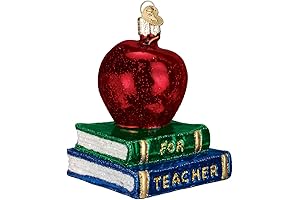 Old World Christmas Teacher Ornaments 2023 Glass Blown Ornaments for Christmas Tree