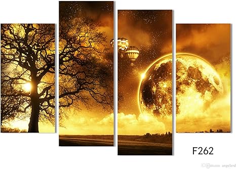 Amazon 1 プロモーション 4 Pc ホット販売 Hd 大きなライラックの花のキャンバス絵画美しい装飾的なウォールアートモダンな抽象 Unframed H 010 の設定 アートフレーム ポスター オンライン通販
