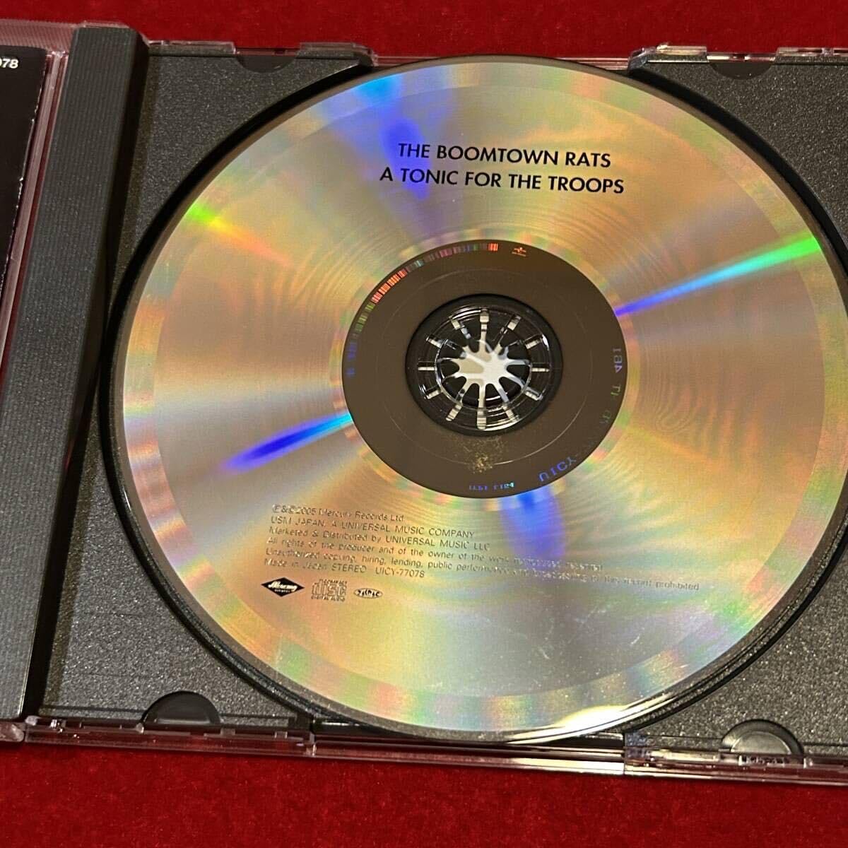 THE BOOMTOWNRATS・ATONICFORTHETROOPS廃番 【公式通販】