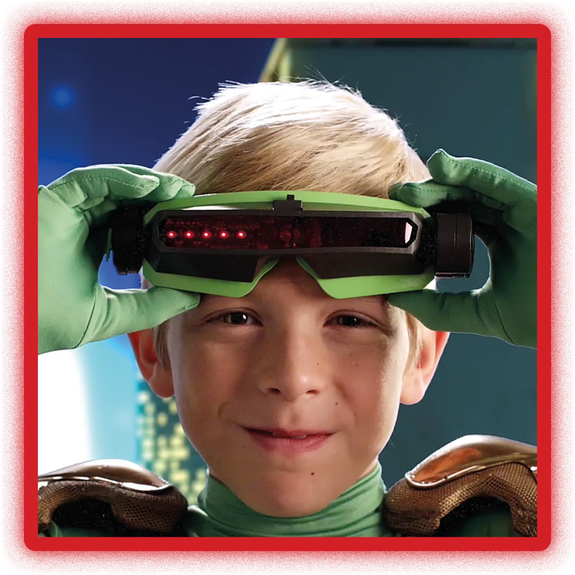 Megableu - Laser Shoot - Kinder-Laserspiele für 2 Spieler - Schießspiele - Indoor/Outdoor Kinderkampfspiele - 2 Lasermasken Inklusive - Interaktives Spielgeschenk - Ab 6 Jahren - Deutsche Version
