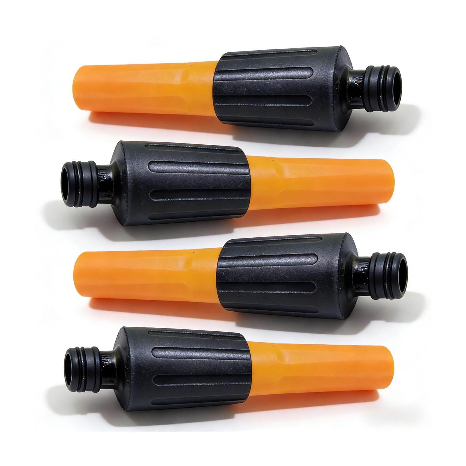 4 Pcs Hose Nozzle,Adjustable End Sprayer Gun Pipe Accessories Garden Spray Nozzles Connector Attachment Plastic Easy Hosepipe Head Sprayers Replacement for Outdoor Watering with Pressure Shower