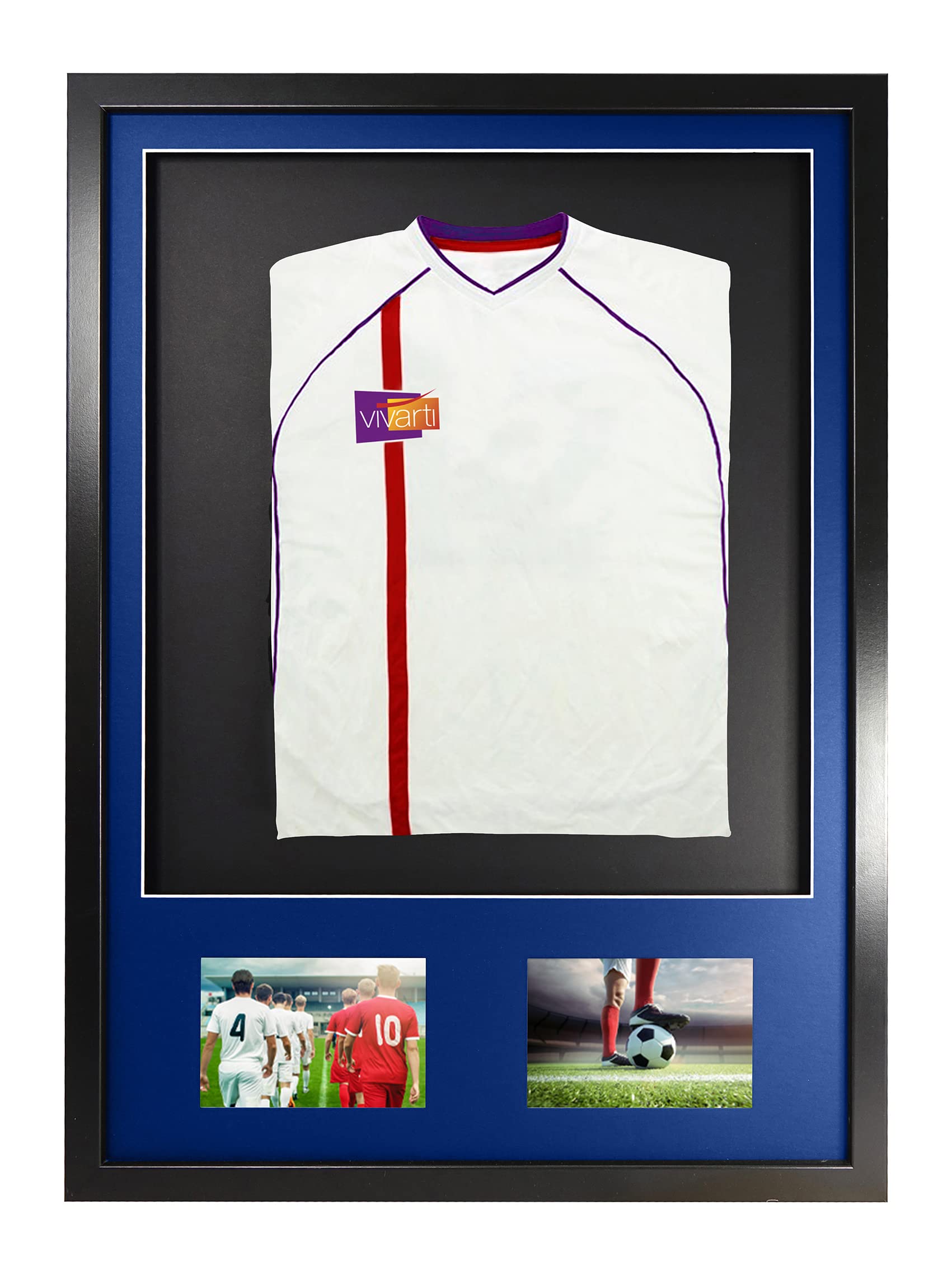 Vitrine Flybold Pour Maillot De Sport - Cadre 79.4x59.1cm, Protection UV 98%, Acrylique Transparent