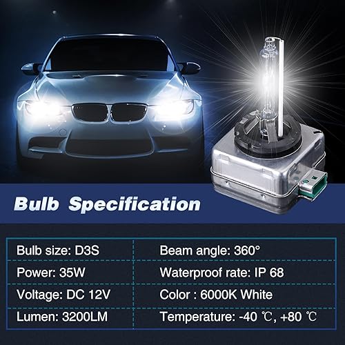 Miniatura 4 de Balasto HID para faros delanteros con encendedor y bombilla D3S para Ford Edge Escape Explorer, para F150 Flex Mustang Taurus 8A5Z-13C170-A