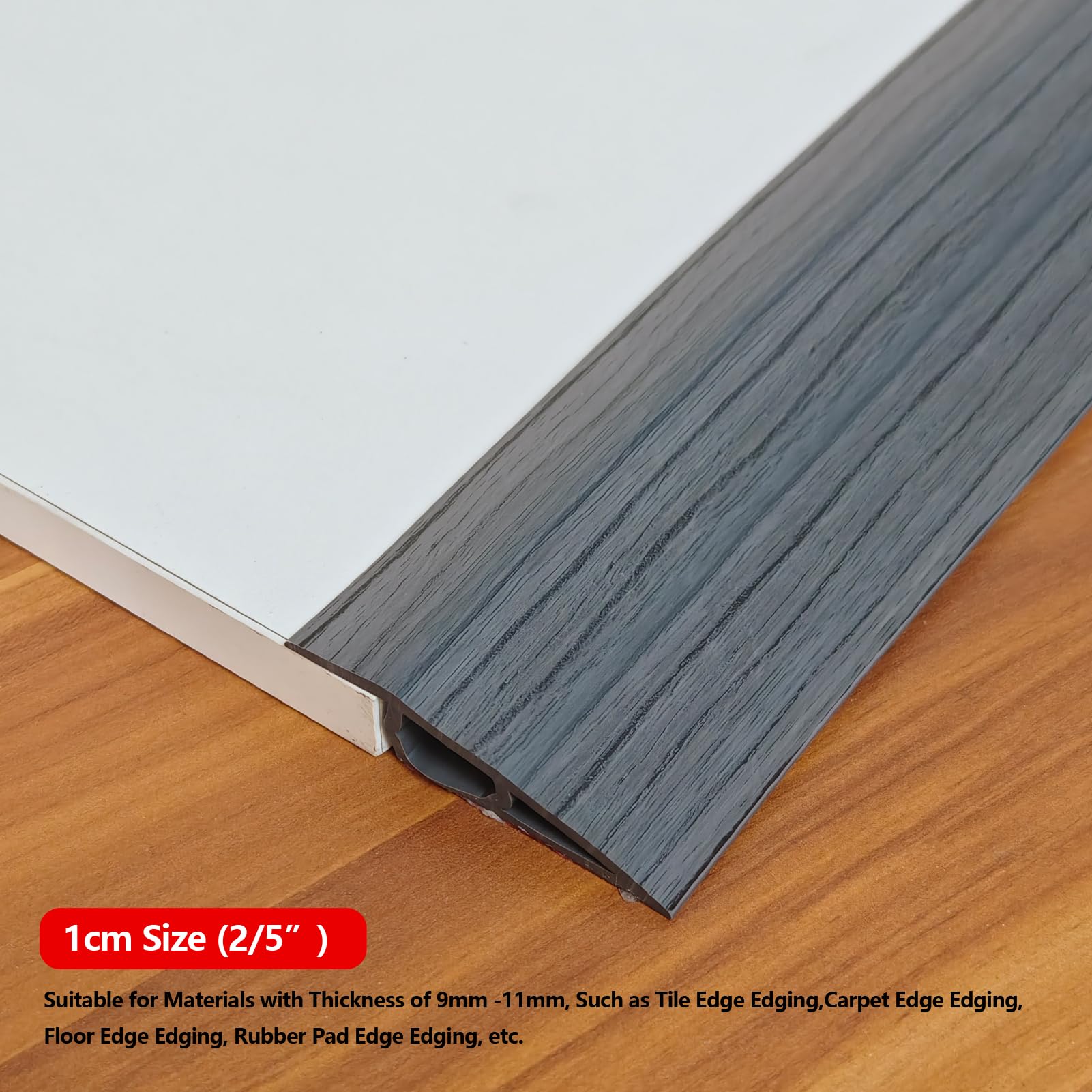 tp roadさま専用 GELINTONG PVC eşik rampası, kendinden yapışkanlı, zemin geçiş