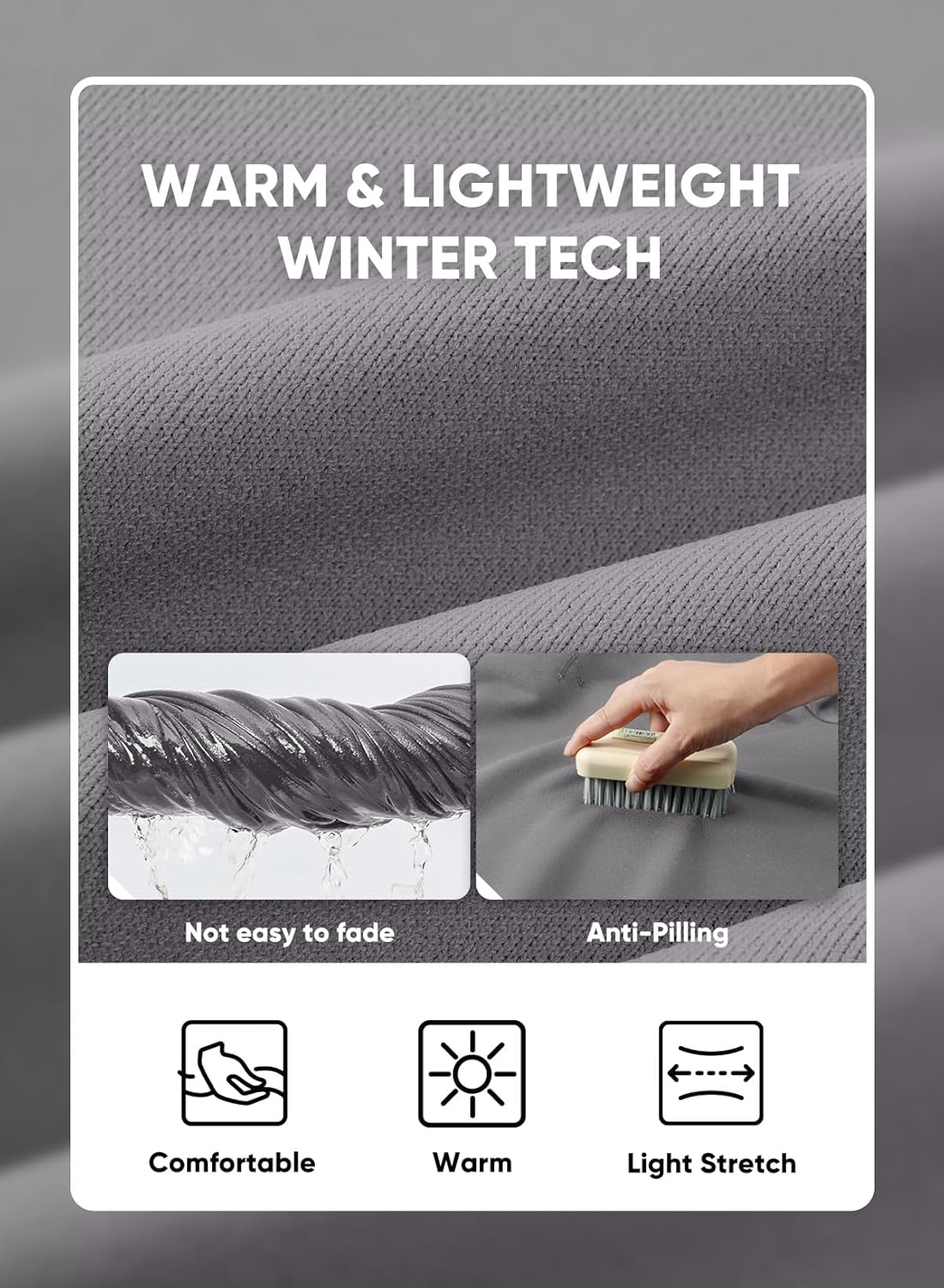 JMIERR Men's 2 Piece Outfits Crew Neck Sweatshirt Tracksuit & Joggers Sweatpants Sweatsuit Set - Image 6