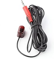 Vista 4 de Pequeño extensor de receptor de infrarrojos externo de 38-56 kHz, funciona con proveedores de cables seleccionados, cajas que incluyen: Verizon