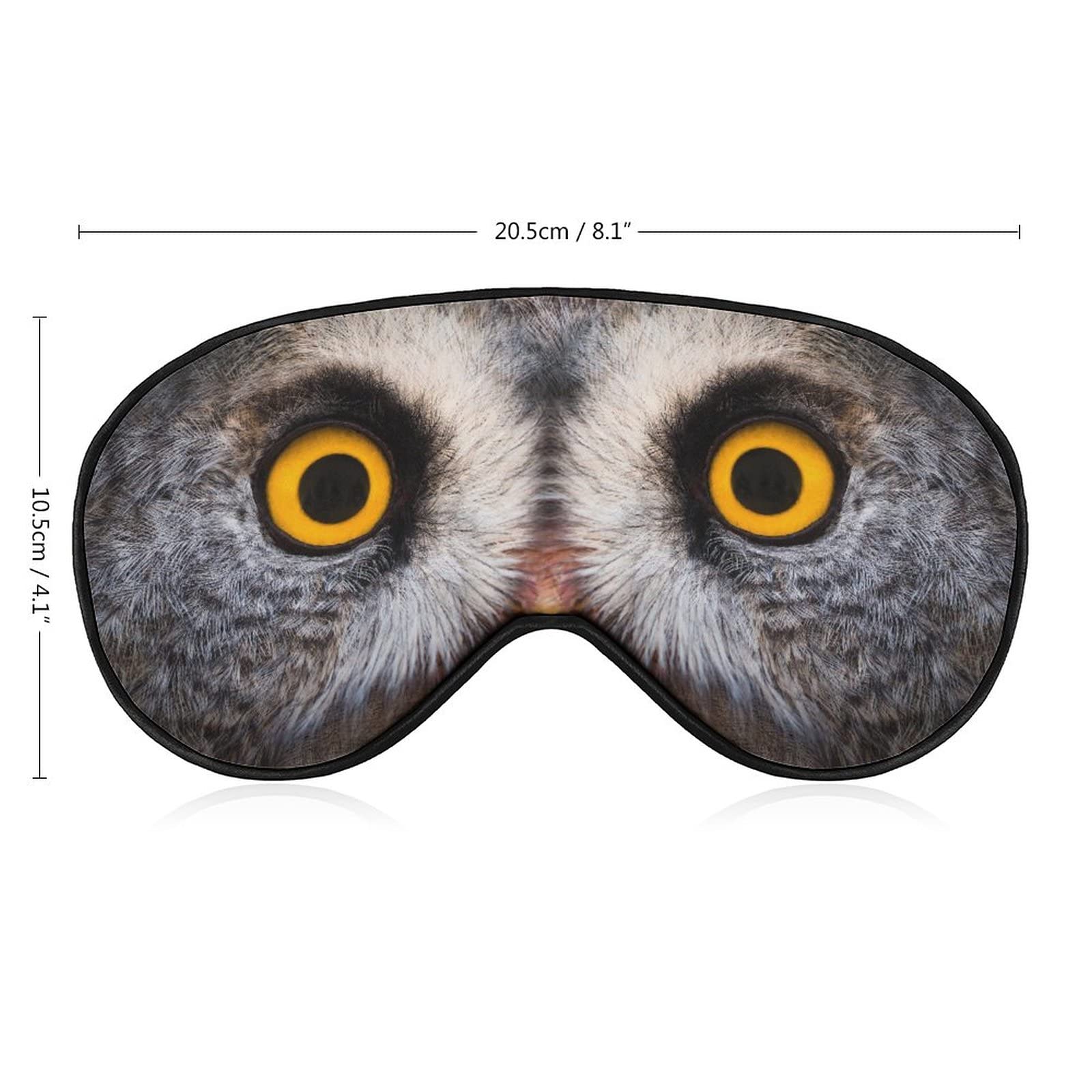 MZOO Mascherina per dormire per dormire sul fianco, unisex, senza pressione oculare, 3D, design brevettato con blocco della luce, morbida copertura per gli occhi per viaggi, colore grigio