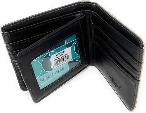 Miniatura 5 de Shag Wear Route 66 - Cartera de viaje en motocicleta para hombres y adolescentes, piel sintética vegana, color marrón, Marrón, Moderno