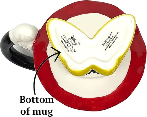 Miniatura 5 de FAB Starpoint Disney Minnie Mouse - Taza para beber con brazo, color rojo, talla única