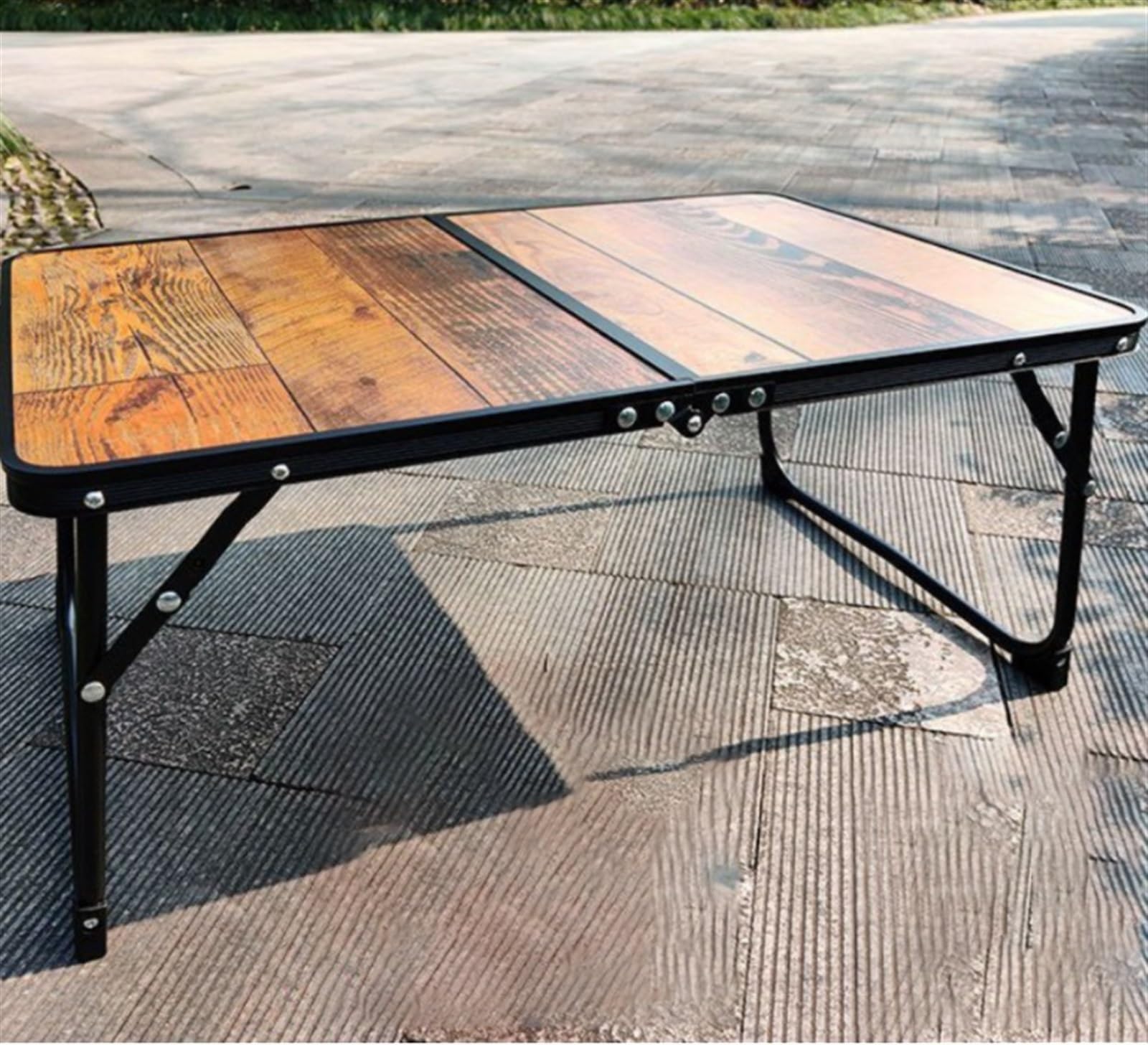 Campingtisch Klappbar Falttisch Klapptisch Tragbarer Campingtisch Multifunktionstisch Einfach Für Picknick Im Freien Klapptisch Klappcampingtisch Camping Tisch (Color : A, Size : 60.9 * 40.6 * 27cm)