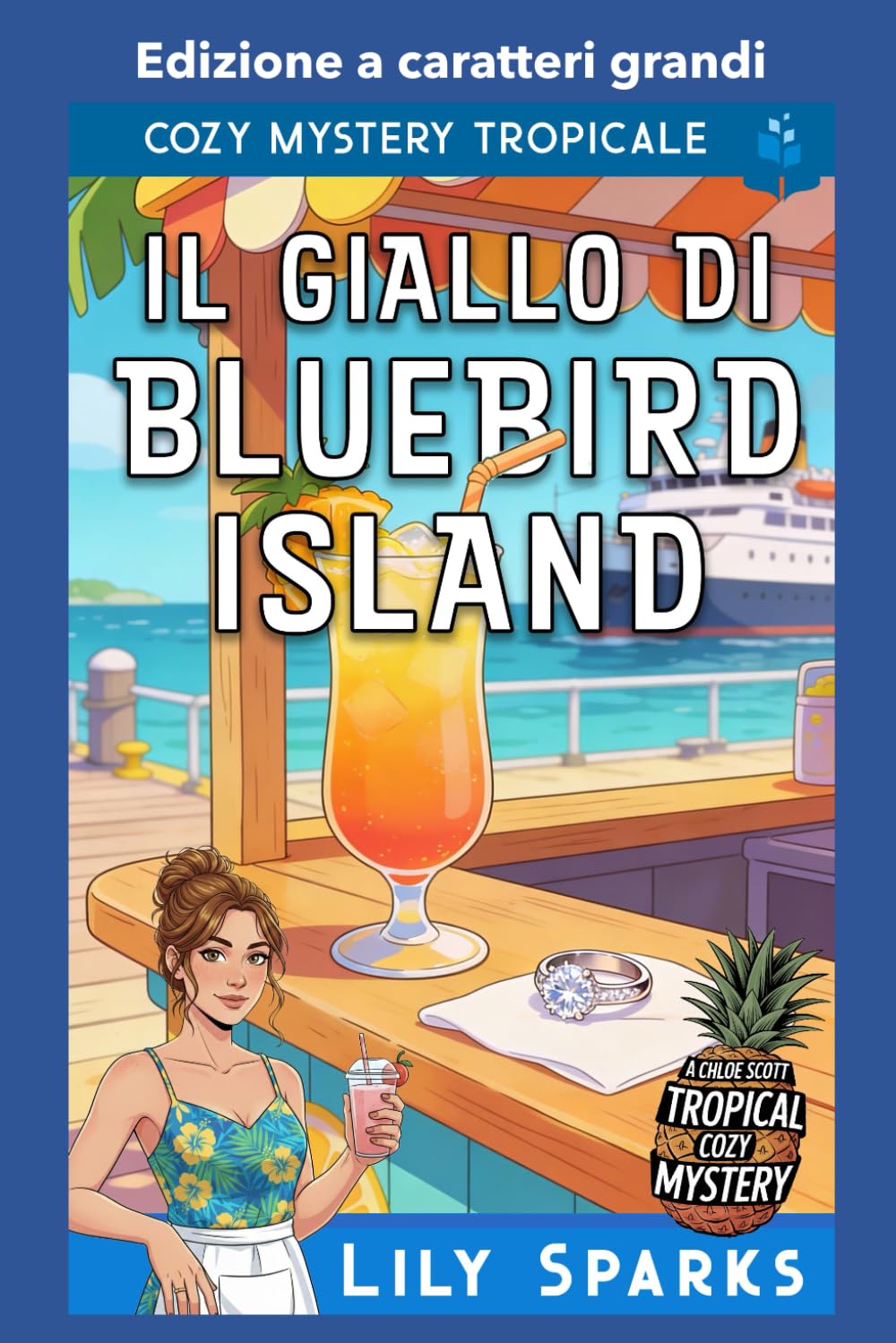 Il Giallo di Bluebird Island: Edizione a caratteri grandi (I misteri tropicali di Chloe Scott Edizione a caratteri grandi)