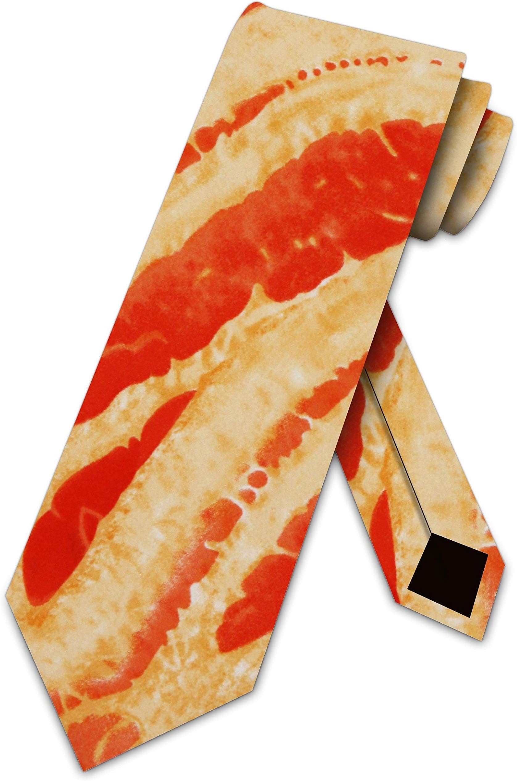 Bacon Ties Bacon slice Tie Meat neckties Mens Necktie