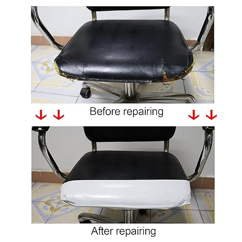 Miniatura 9 de Cinta adhesiva blanca de 6 pulgadas, resistente de 6 pulgadas x 55 yardas de ancho, impermeable, resistente a los rayos UV para manualidades,