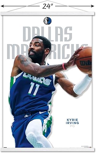 Miniatura 3 de Trends International NBA Dallas Mavericks - Kyrie Irving Feature Series 23 Wall Poster with Magnetic Frame