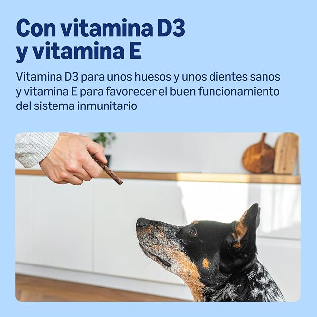 Foto 4 de 8 de by Amazon Golosinas para Perros - Palitos Masticables con Aves de Corral, 8x11g (88g)