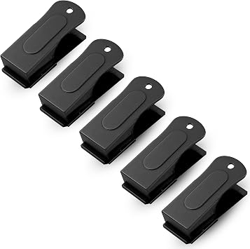 Black Dog Clicker 5 Pack - Clickers for Pet Training - Dog Training & Behavior Aids Easy to Carry with You Anywhere - Teach Your Dog Tricks or Reward His Behavior