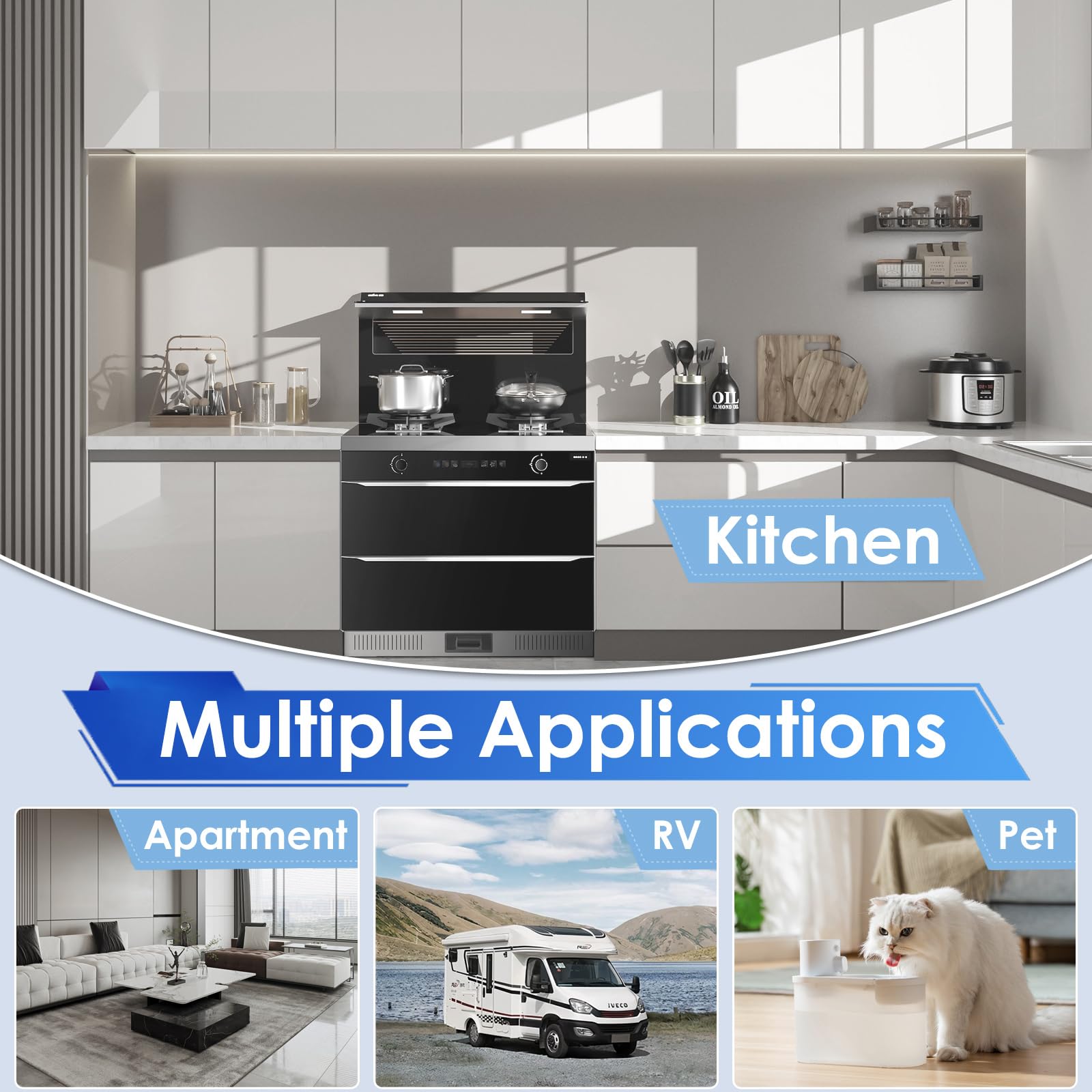 Filtro Di Ricambio ACF Per Purificatore D'Acqua - Compatibile Con Filtro F8, Durata 6-12 Mesi - Foto 3