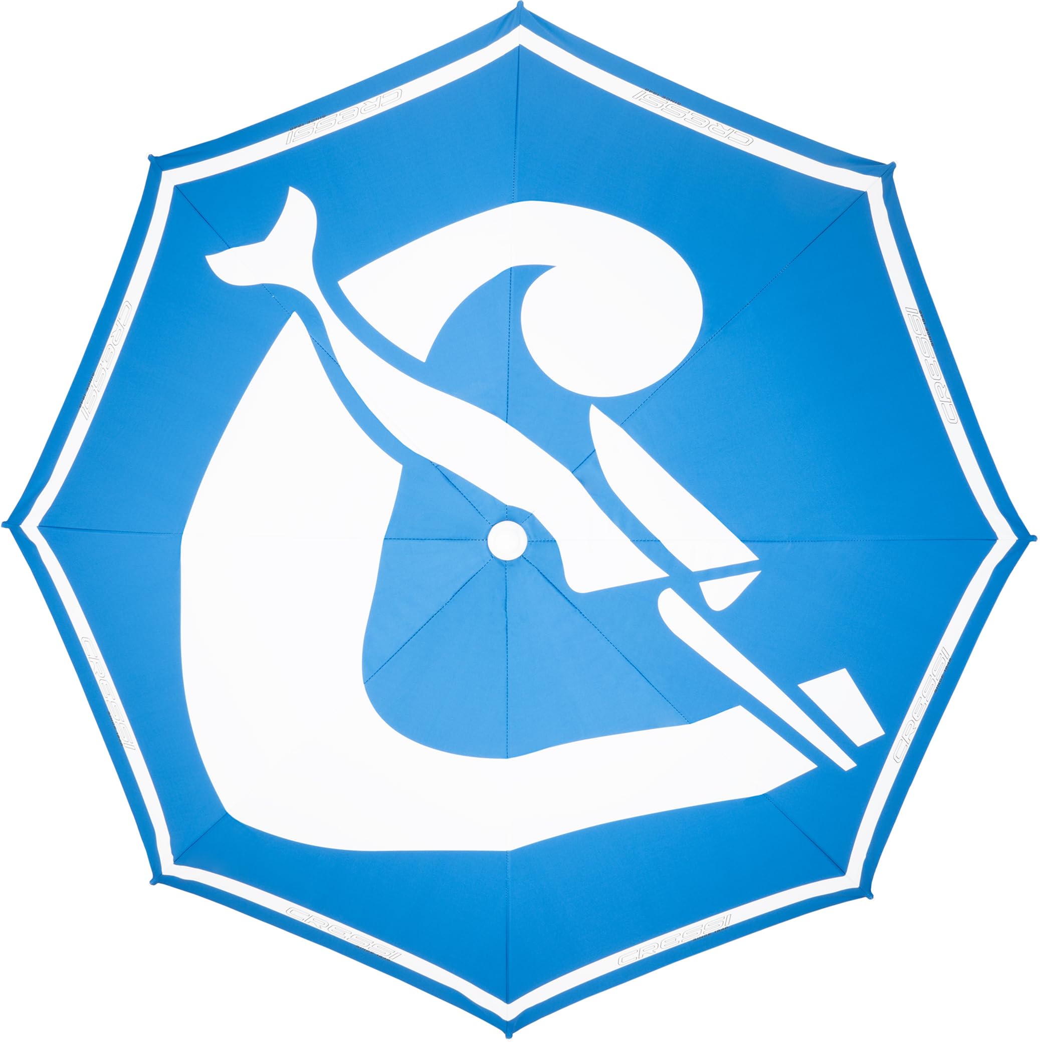 CRESSI Sunshell Umbrella Parasol Ombrellone da Esterno Leggero Portatile