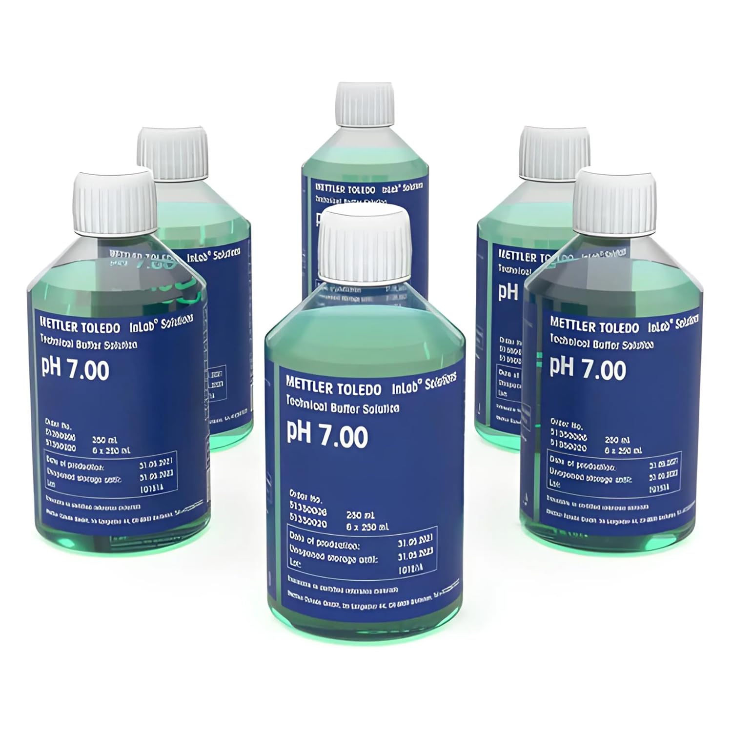 Soluzione tampone Mettler-Toledo® PH=7.00 25°C 6x250ML