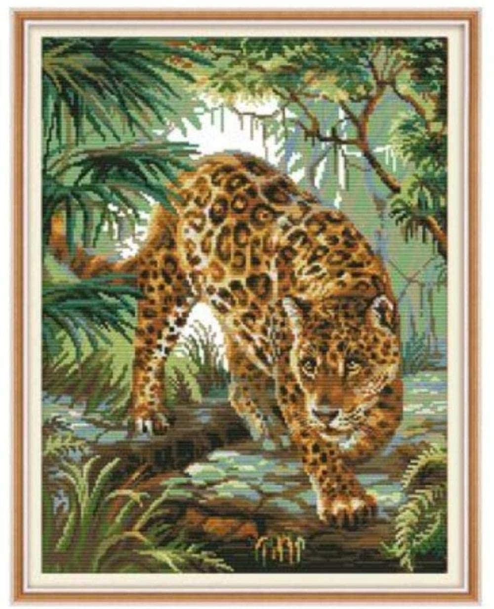 Kits de point de croix animal avec fil de coton multi-fils HD 5D