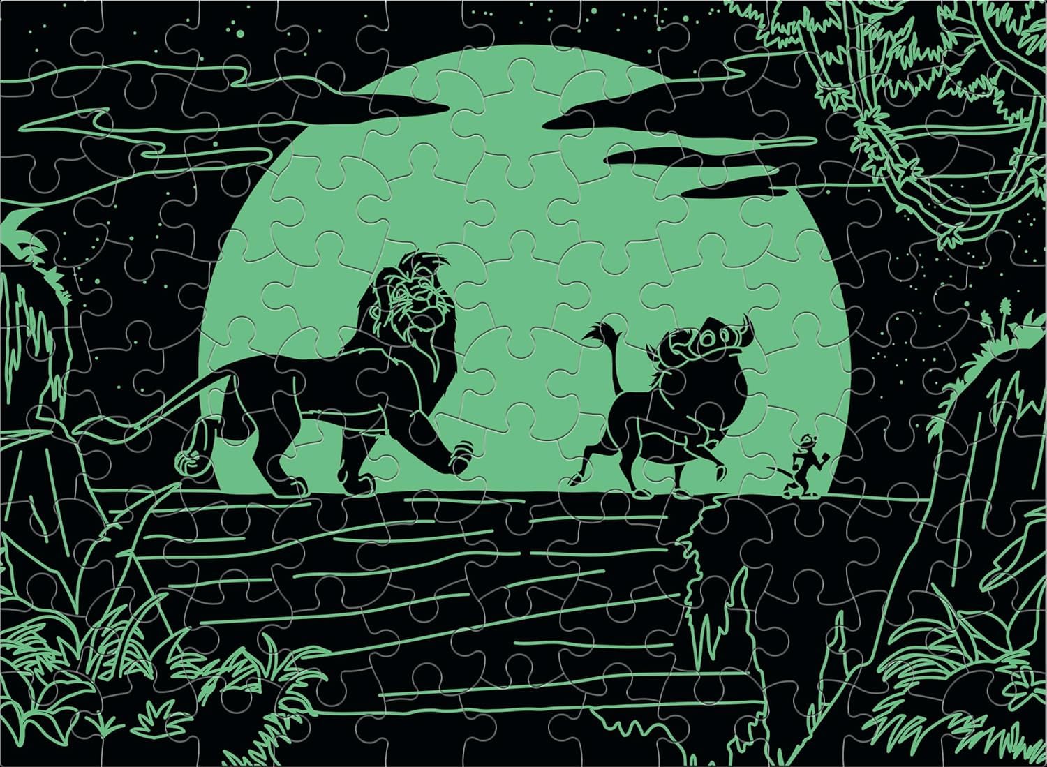 Amazon.co.jp: Ceaco - ディズニー - ライオンキング - 暗闇で光る