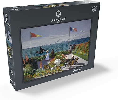 Miniatura 2 de MyPuzzle Garden at Sainte-Adresse by Claude Monet - Rompecabezas prémium de 500 piezas para adultos