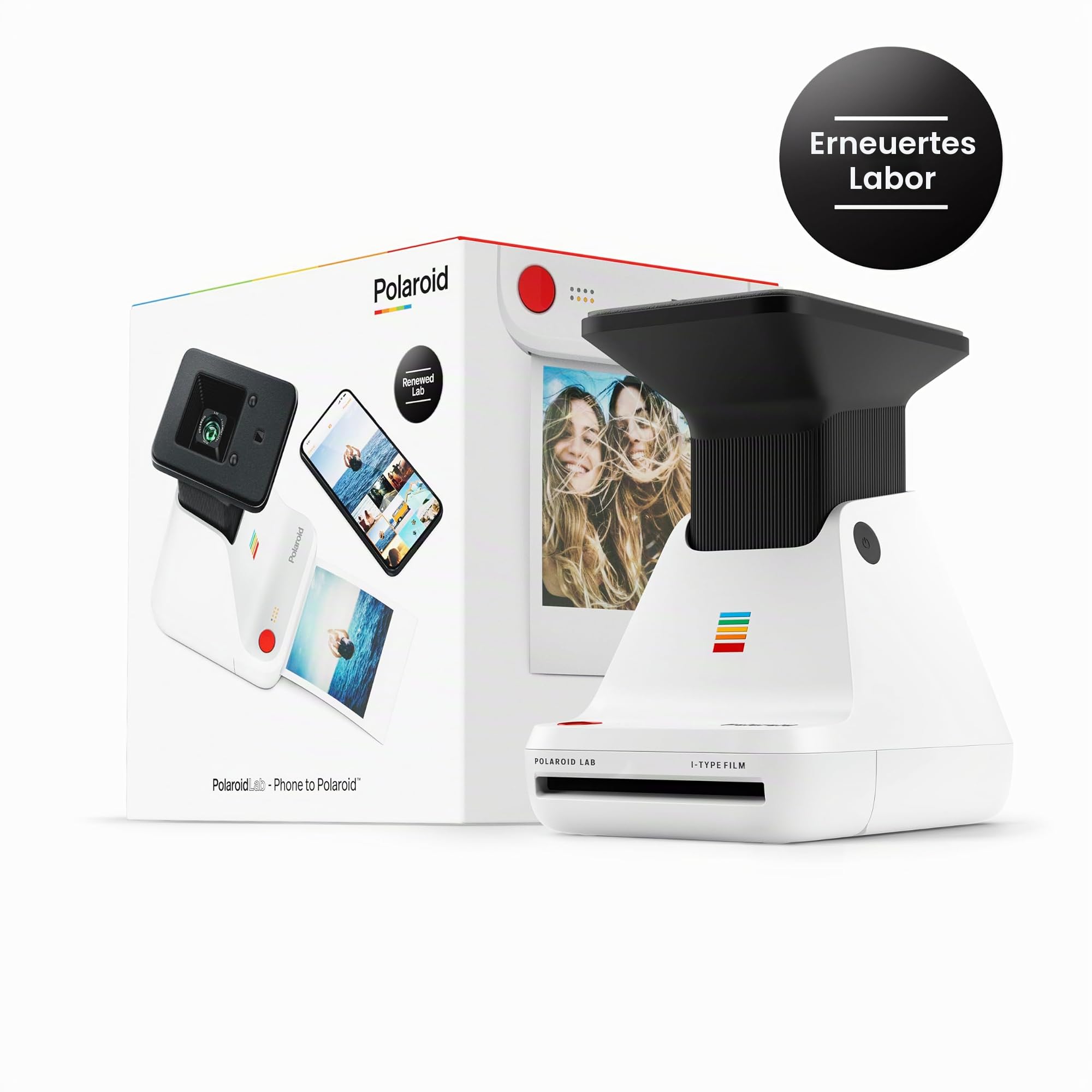 Polaroid - Polaroid Lab Sofortdrucker - Weiß (Generalüberholt)